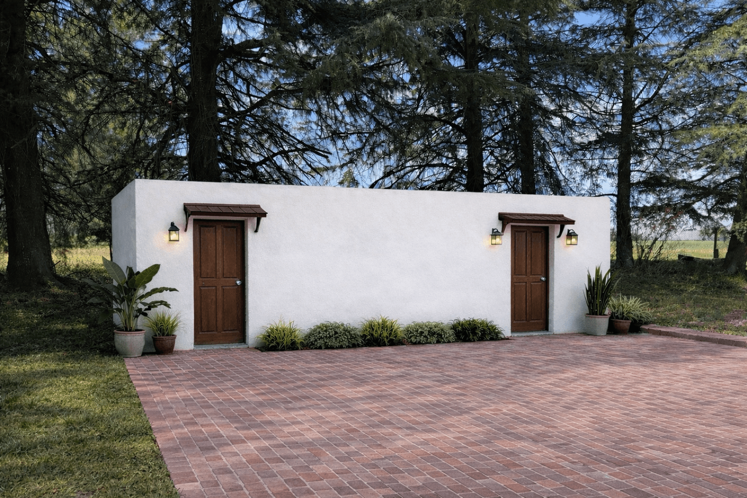 Imagen ficticia de jardín integrativo